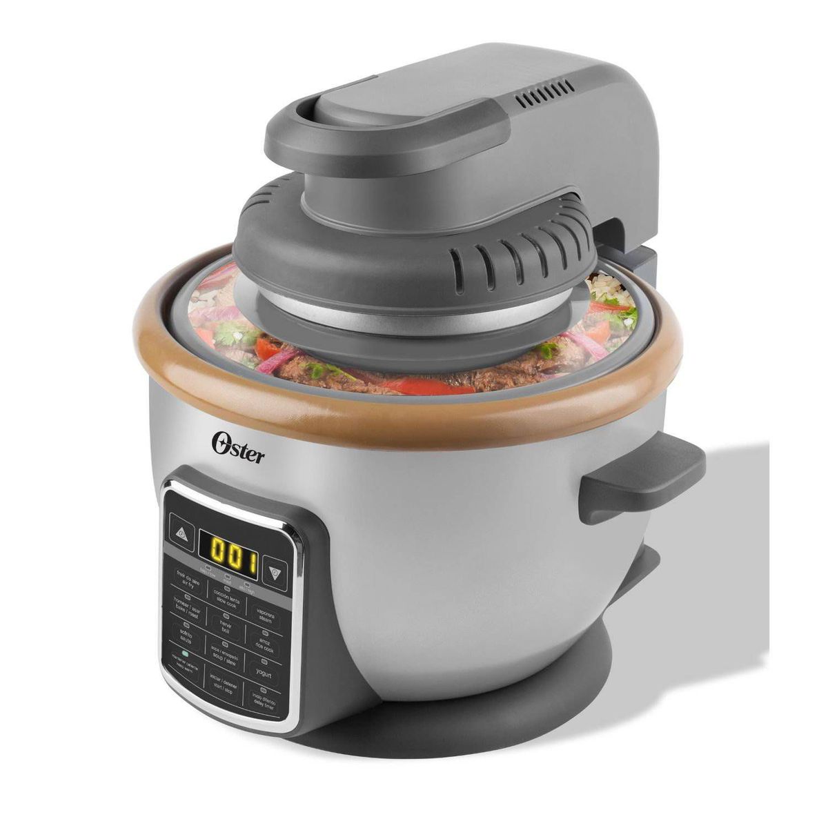 OSTER - Arrocera 10 en 1 con Freidora de Aire Oster