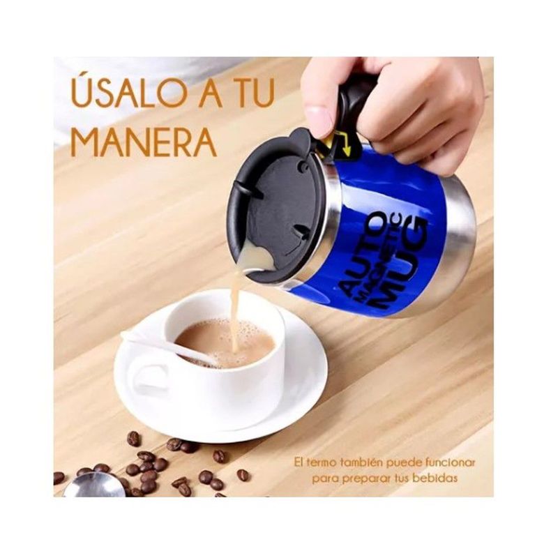 GENERICO - Taza Mezcladora Automática  de Calidad AZUL