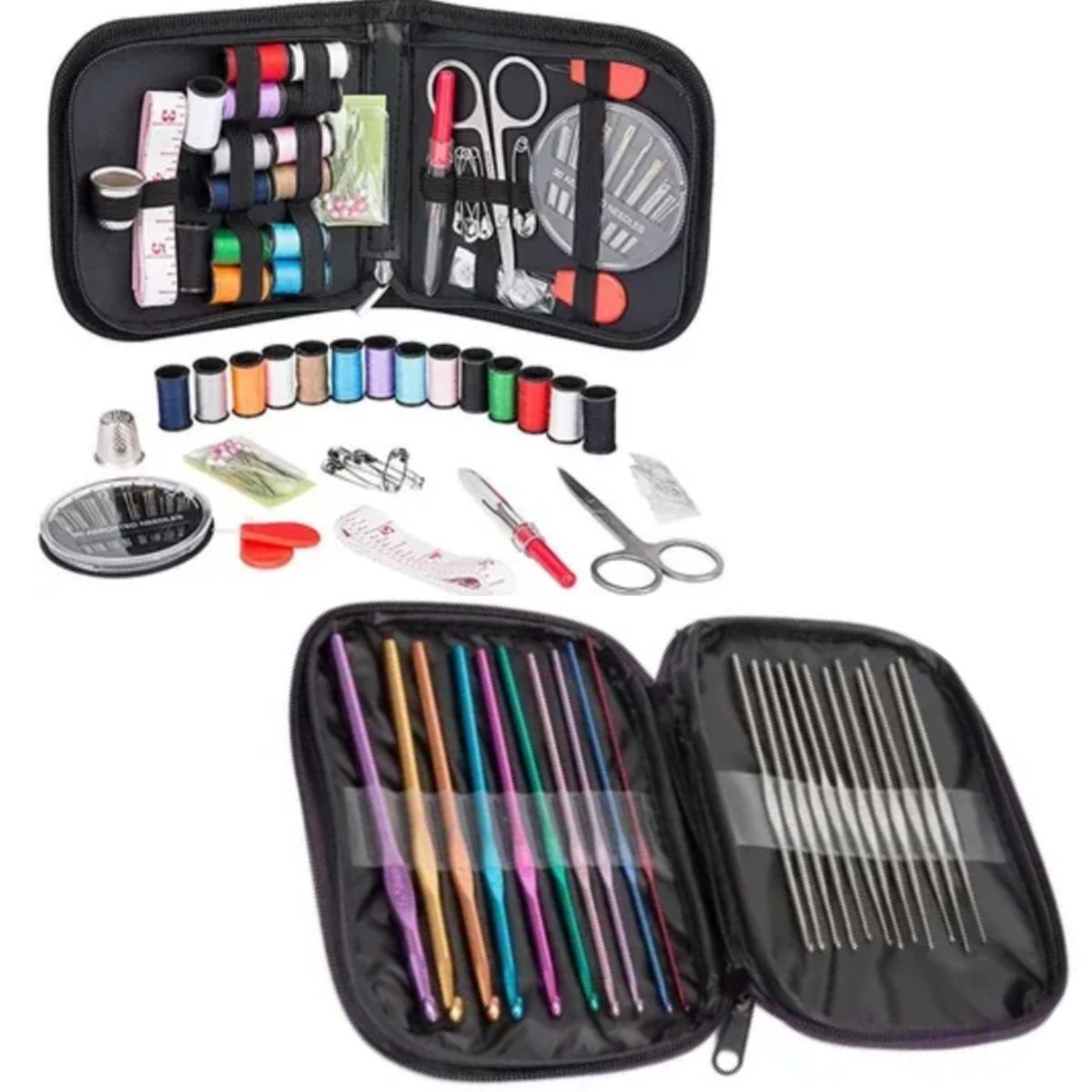 GENERICO - Kit De Costura Juego De Ganchillo Crochet Costura Con Aguja