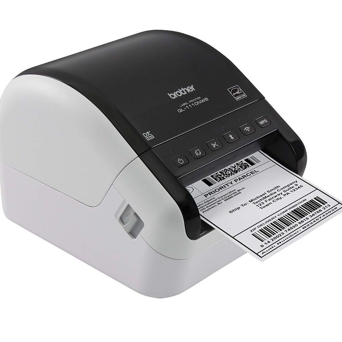 BROTHER - Impresora de Etiquetas Brother QL-1110NWB Red WIFI Bluetooth Etiquetadora