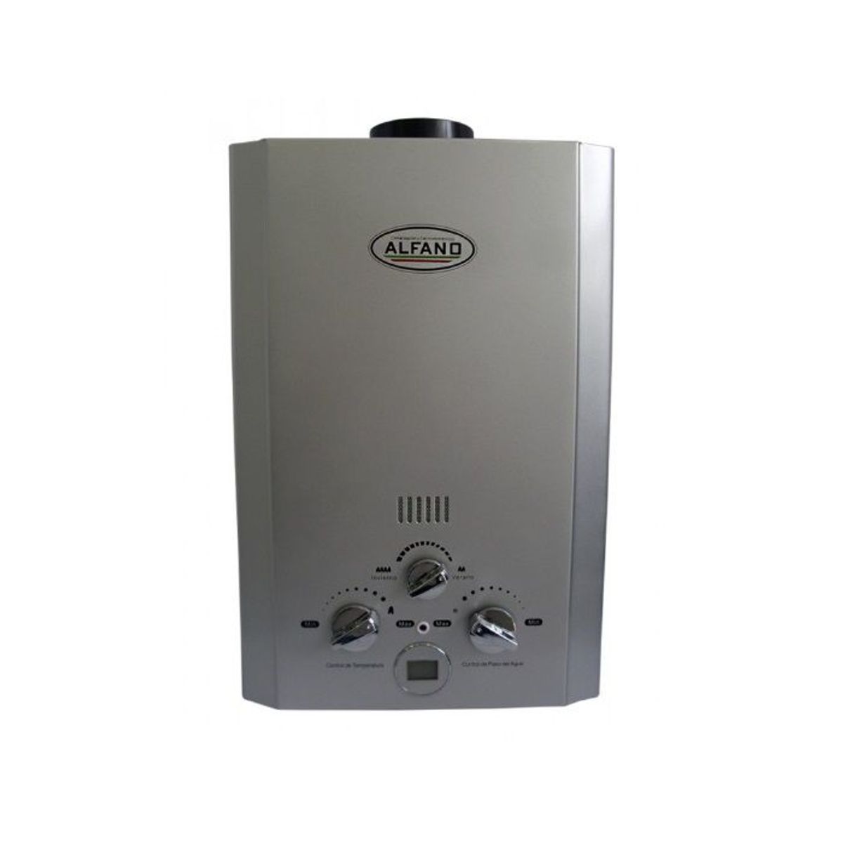 ALFANO - Terma Alfano GWH-1500T Instantánea a Gas 15 Litros por Minuto Gris