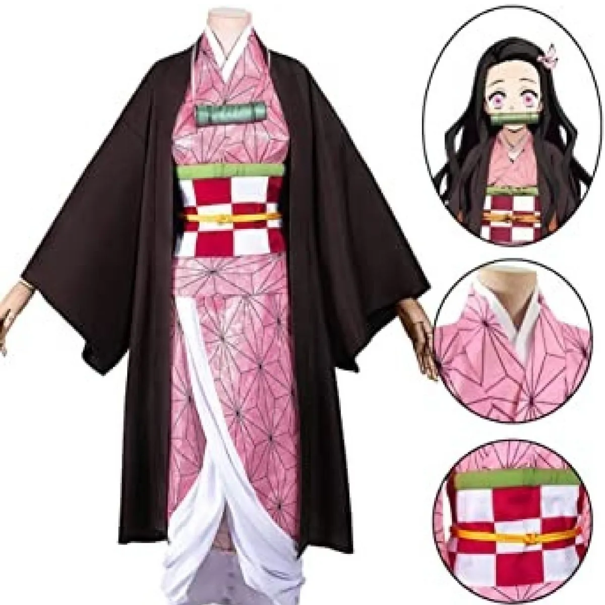 UNIVERSAL - Cosplay Disfraz Anime - Kamado Nezuko Kimono