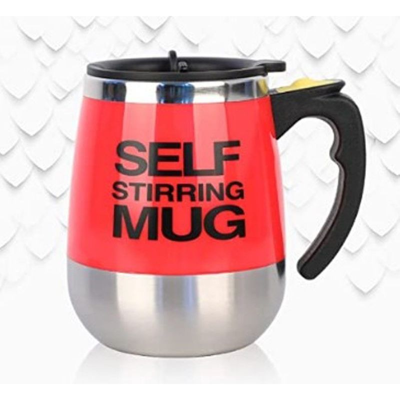 GENERICO - Taza Mezcladora Automática  de Calidad ROJO