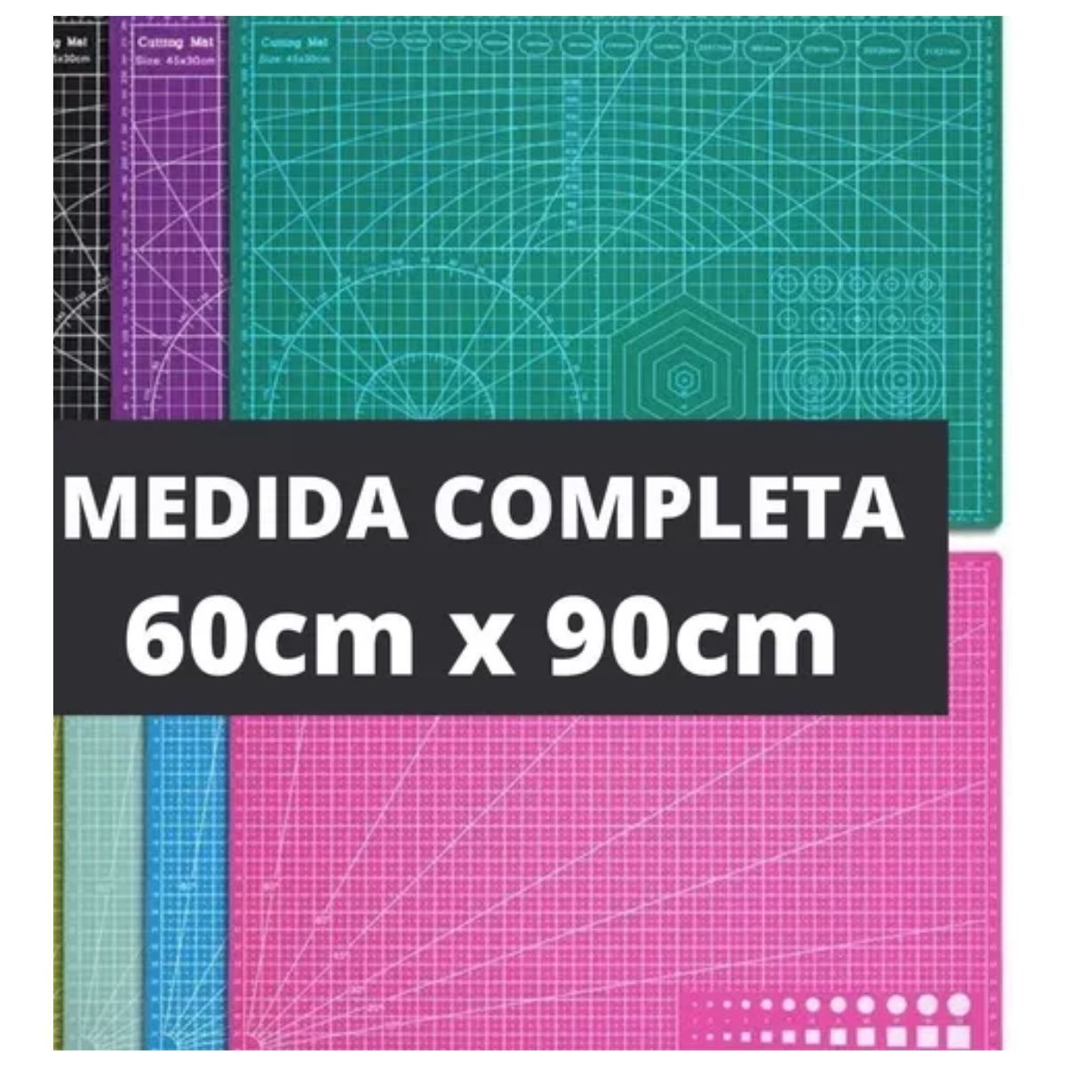 GENERICO - Tapete Para Corte Base De Corte 60 X 90 Plancha De Corte A1