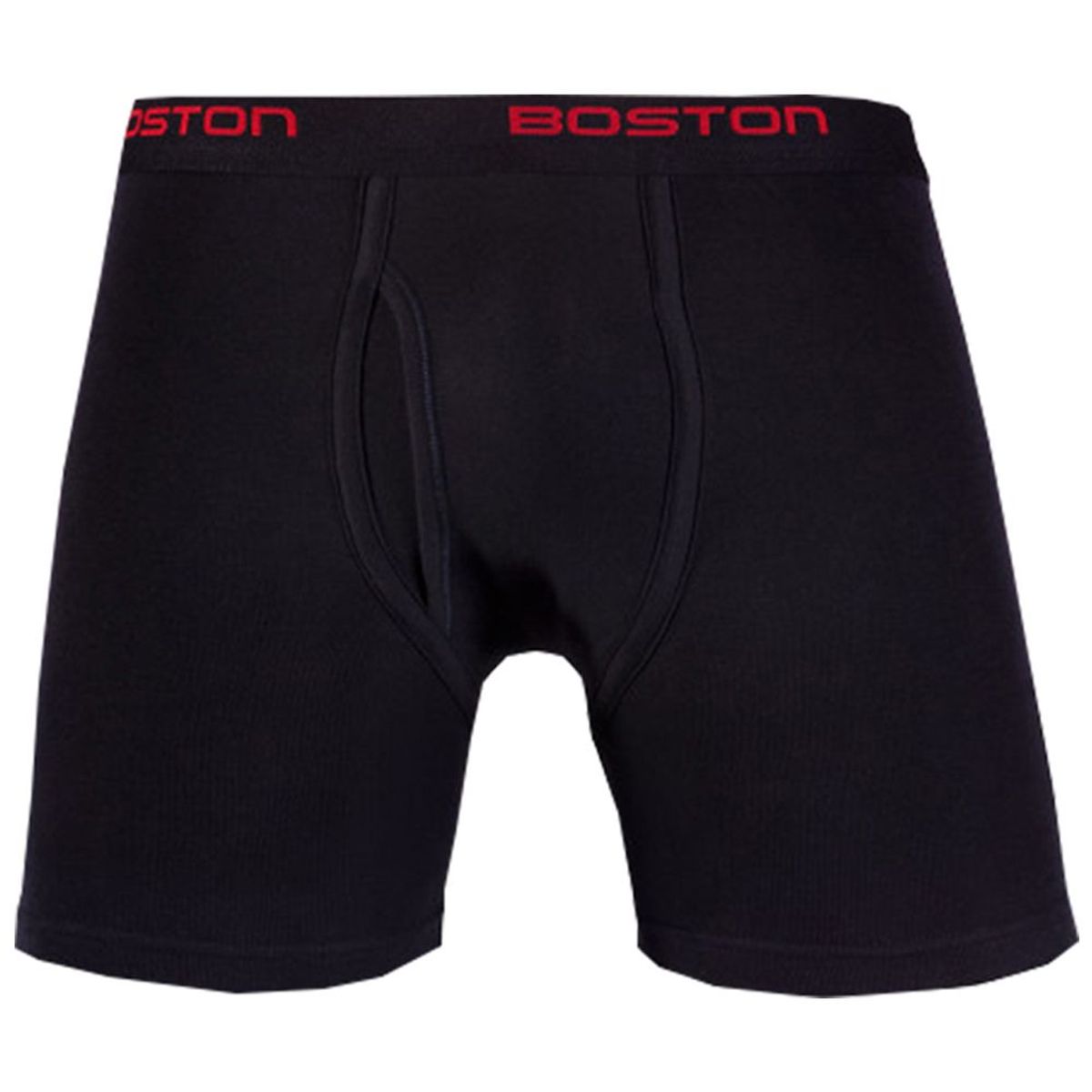 BOSTON - Bóxer Boston Largo Elástico Visible Azul Marino