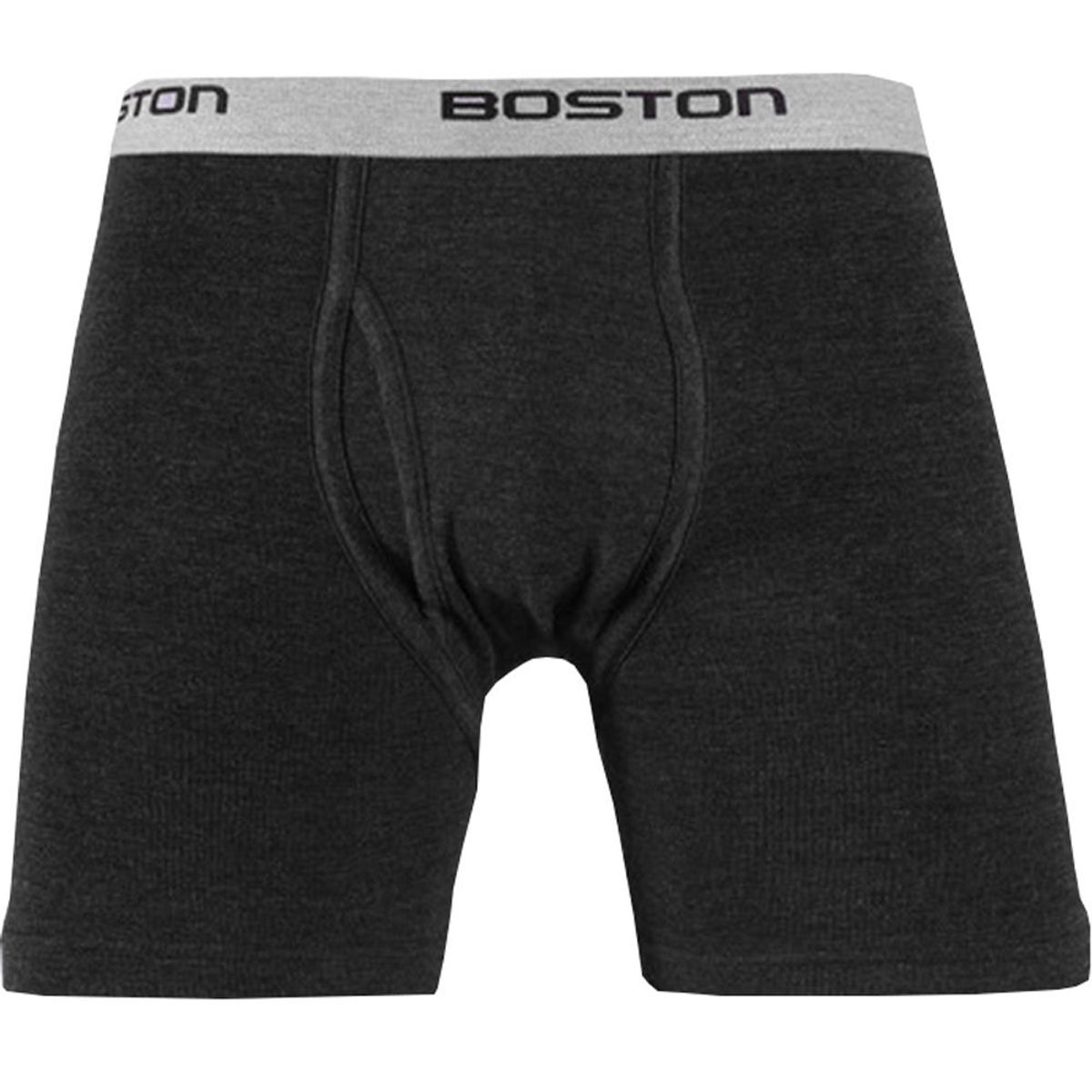 BOSTON - Bóxer Boston Largo Elástico Visible Plomo Oscuro