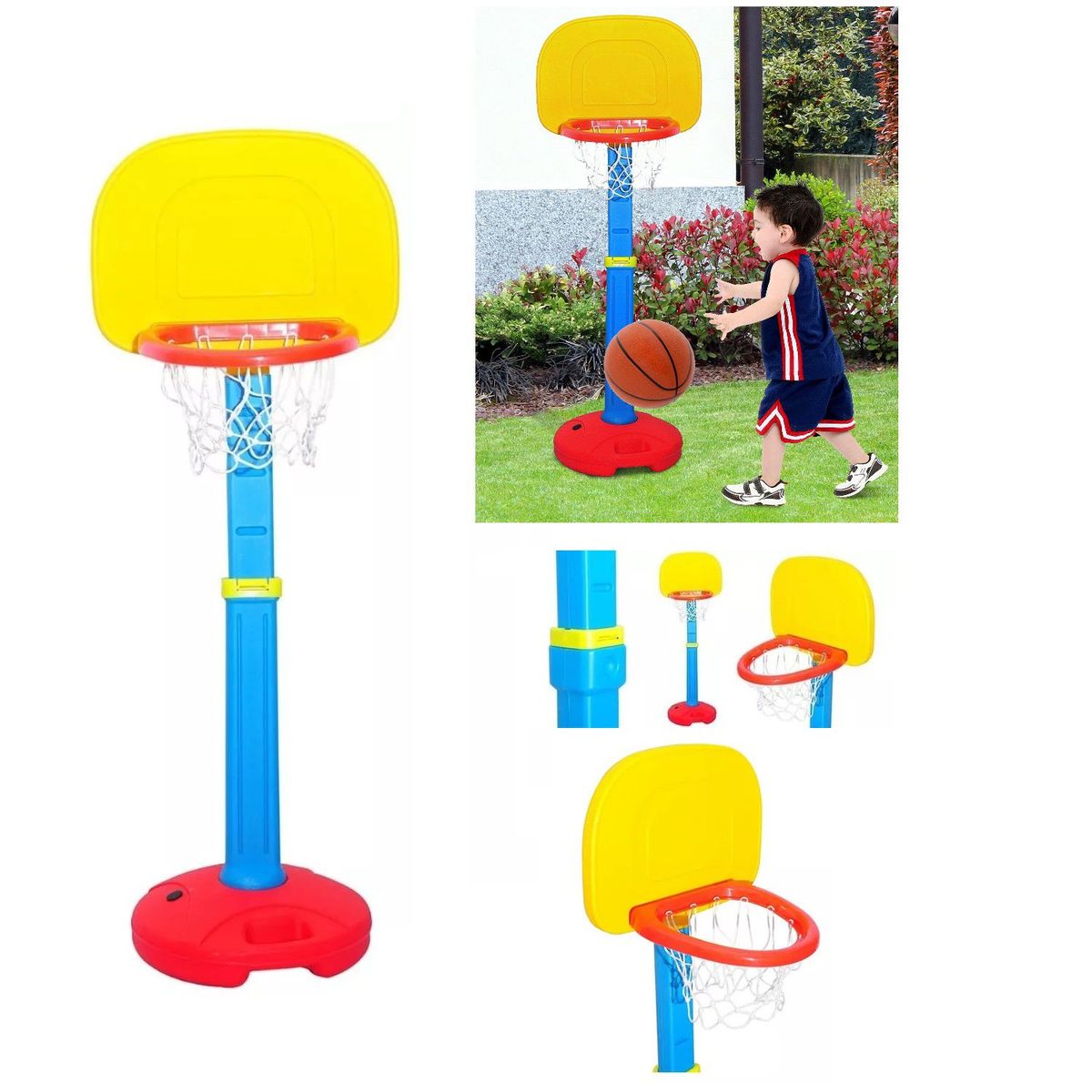 GENERICO - Tablero de Basket 44x53x122 cm