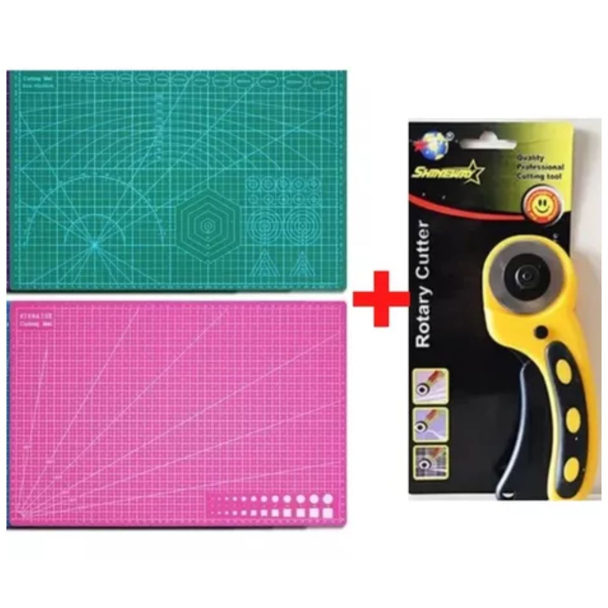 GENERICO - Base De Corte A1 60x90 Plancha Corte Mas cuchilla Circular