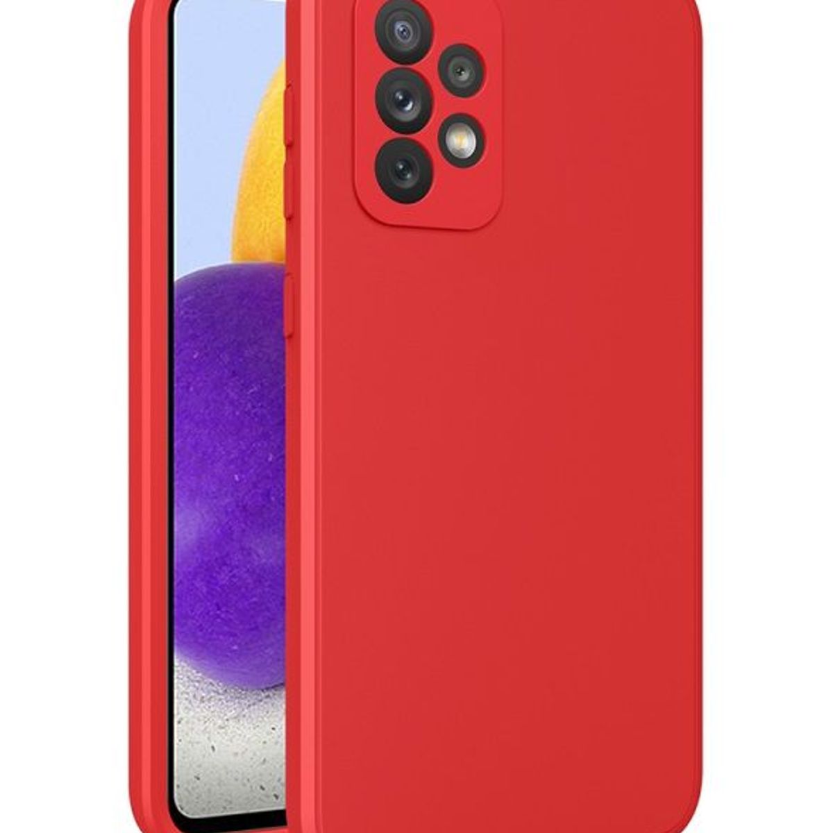 GENERICO - Funda Silicona Liquida para Samsung A72