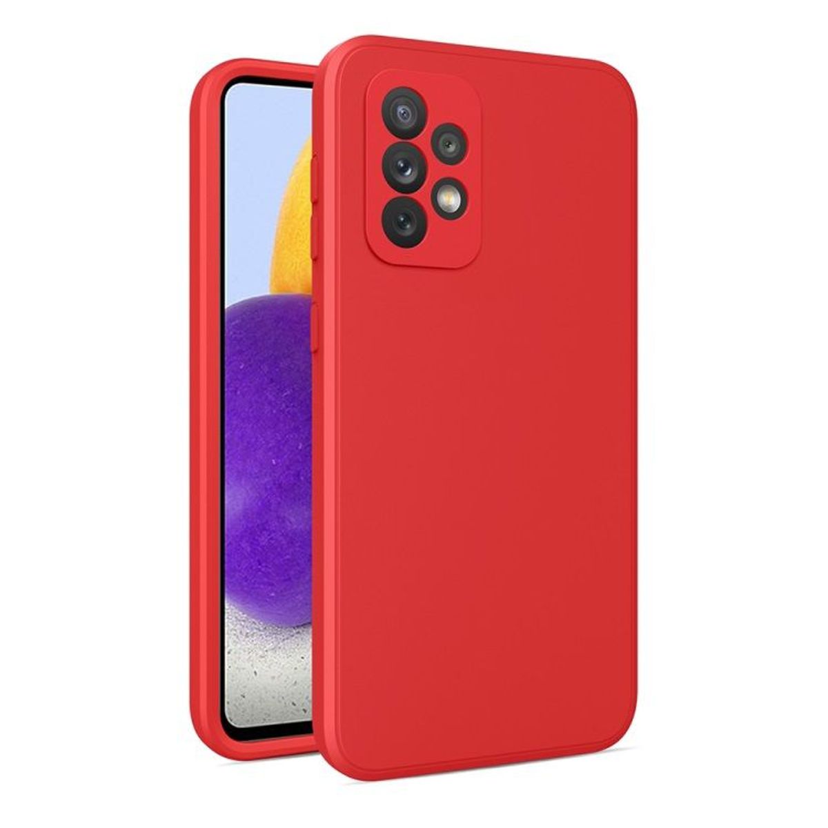 GENERICO - Funda Silicona Liquida para Samsung A72