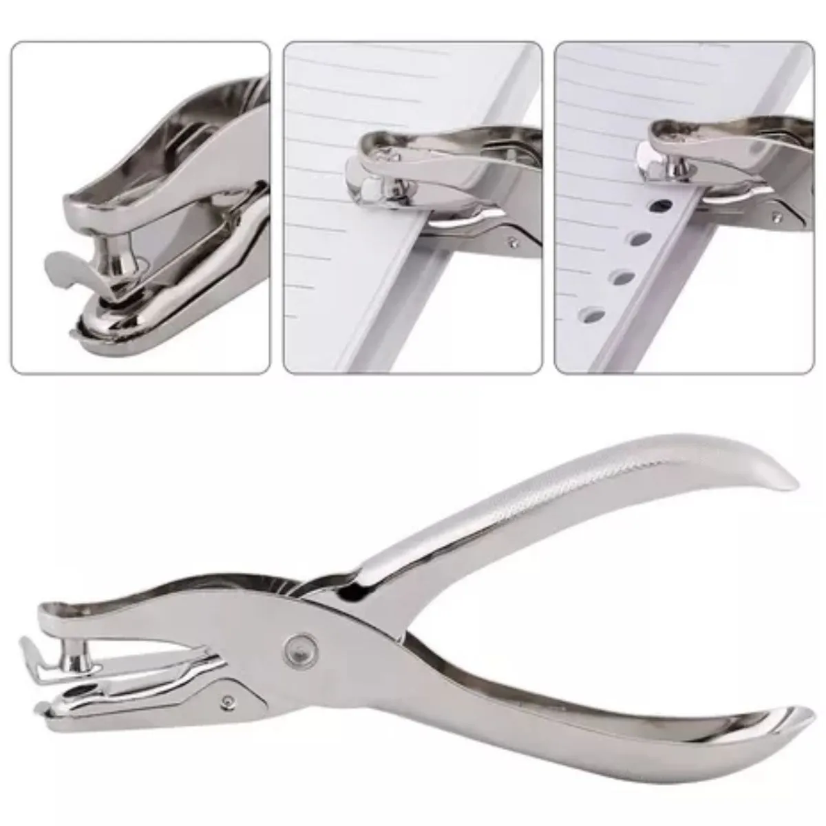 GENERICO - Perforadora De Papel, Perforador De Un 1 Hueco Agujero