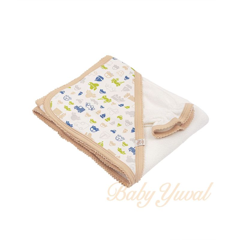 BABY YUVAL - Toalla Bebé Felpa Algodón Colección Ports