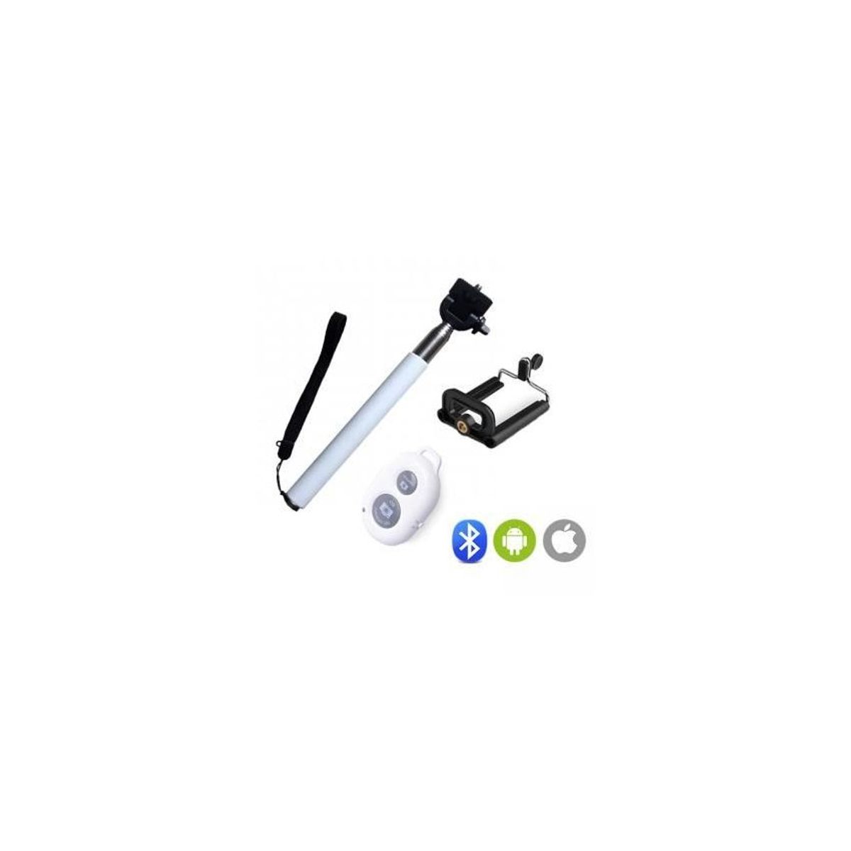 GENERICO - Monopod - monopod palo para selfie control bluetooth adaptador