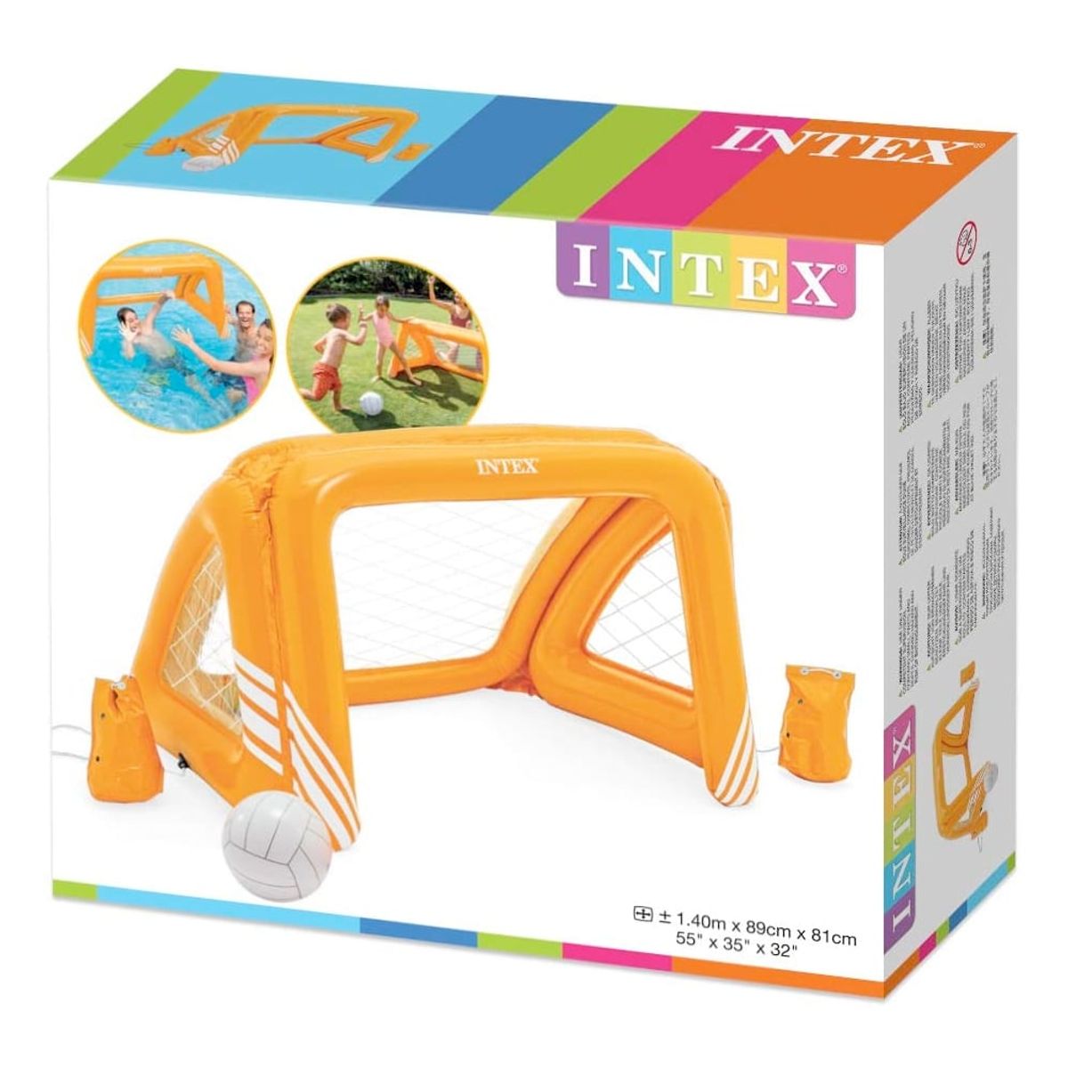 INTEX - Arco De Fútbol Inflable - Intex