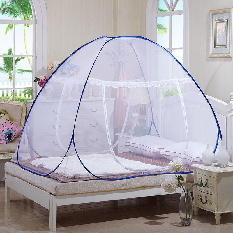 GENERICO - Mosquitera portátil plegable para adultos malla de cifrado