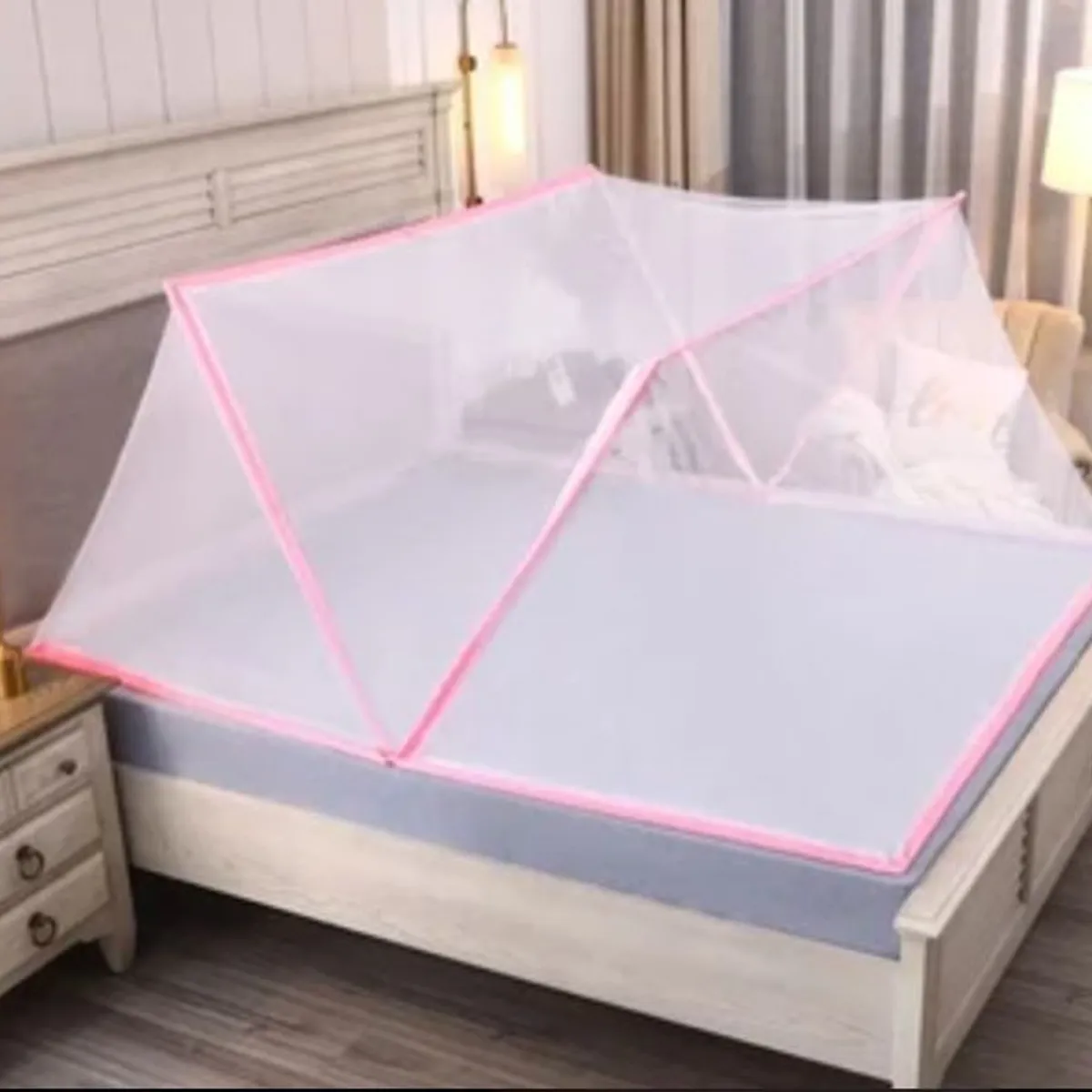 GENERICO - Mosquitera portátil plegable PARA  CAMA DE 21/2