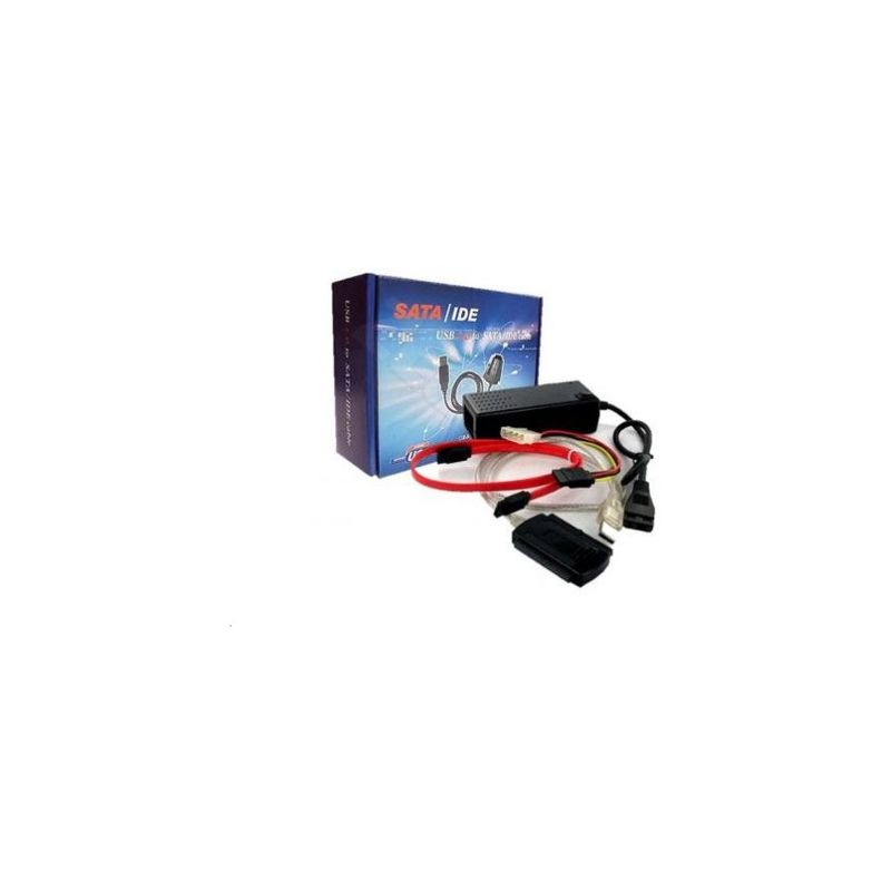 GENERICO - Convertidor de ide-sata a usb - negro
