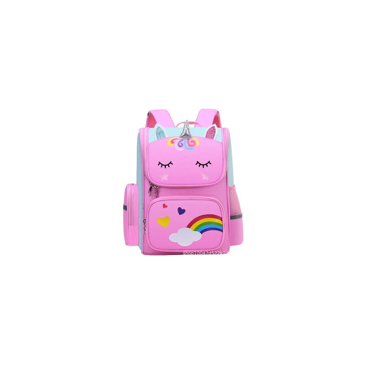 GENERICO - Mochila kawai unicornio morralito para uso escolar y viajes