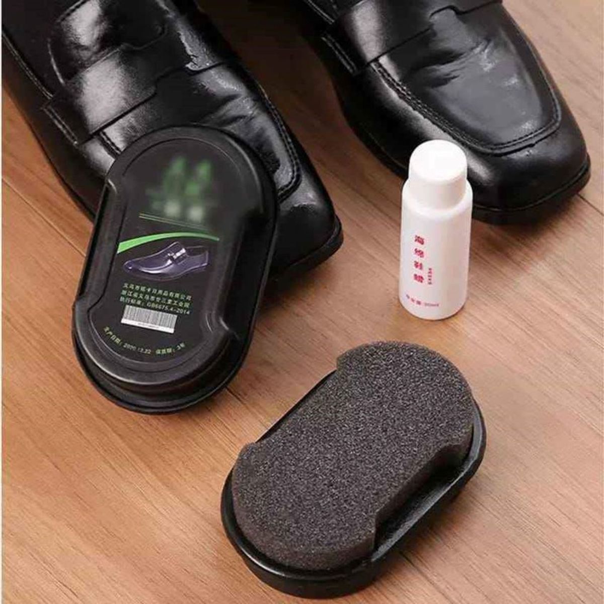 GENERICO - Esponja lustradora limpiador de zapatos