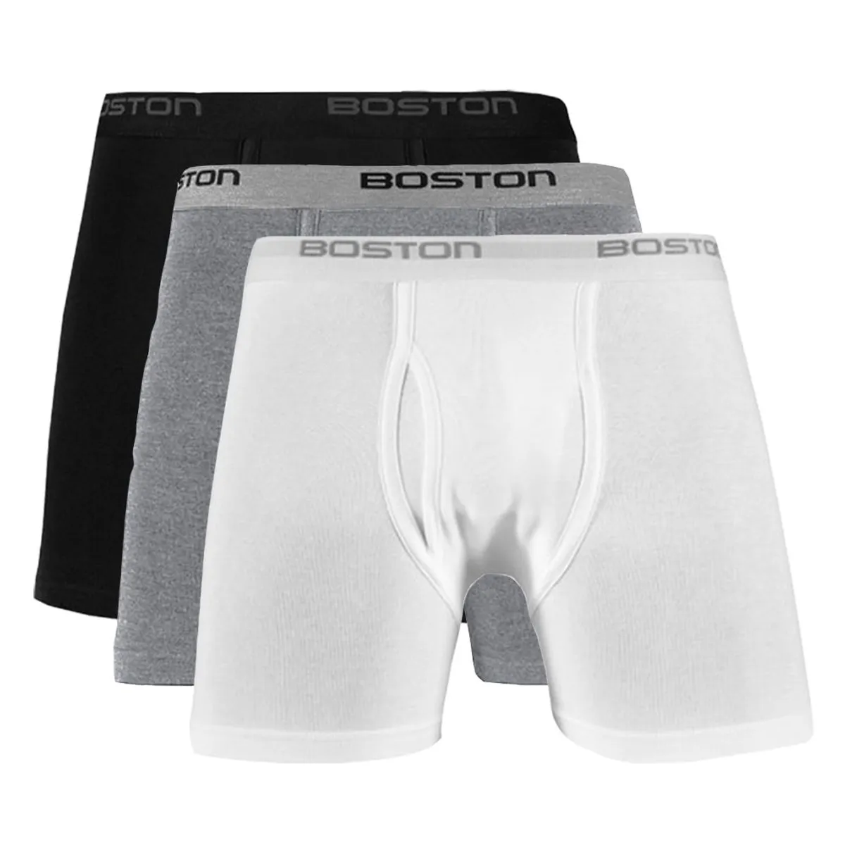 BOSTON - Pack X3 Bóxer Largo Boston Multicolor 1
