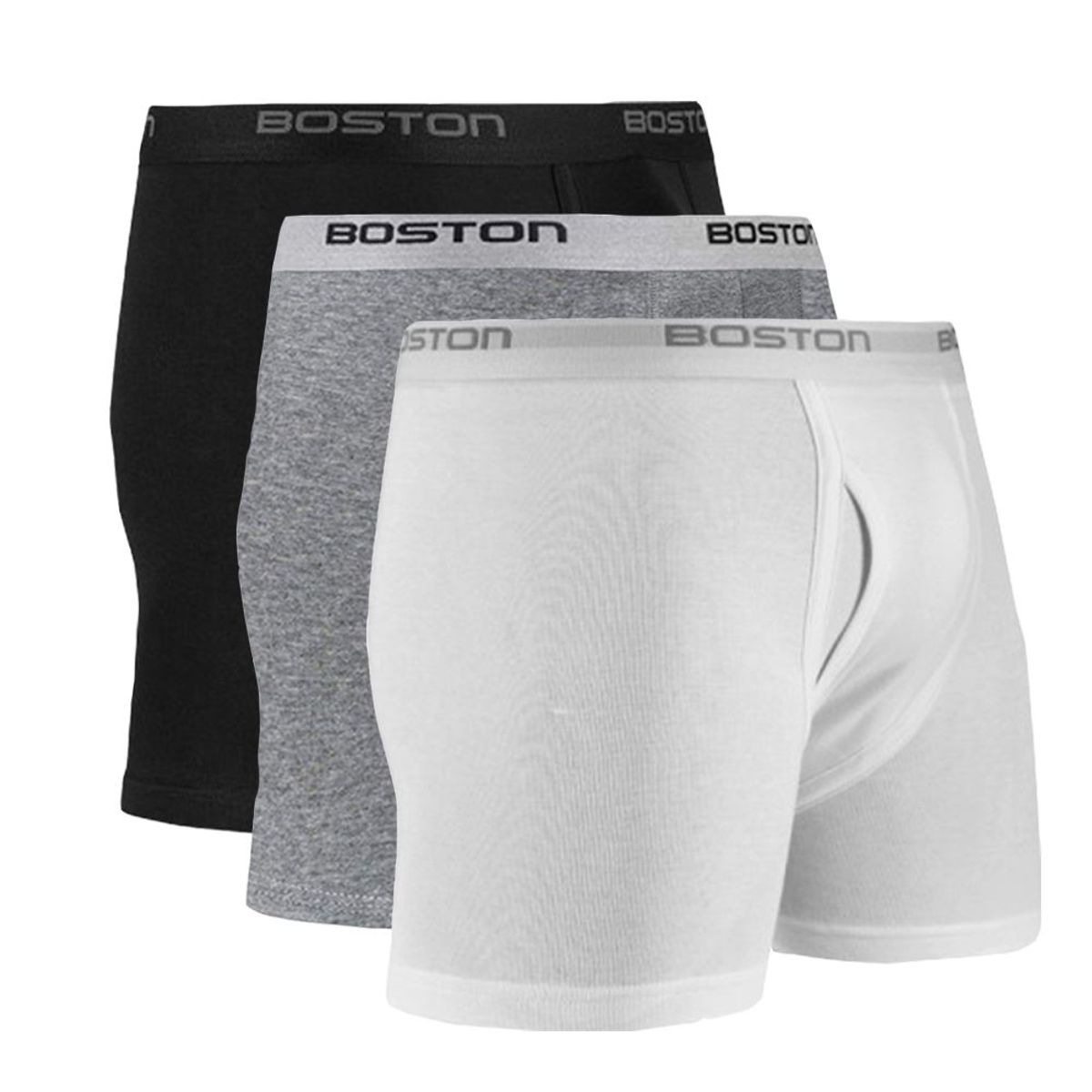 BOSTON - Pack X3 Bóxer Largo Boston Multicolor 1