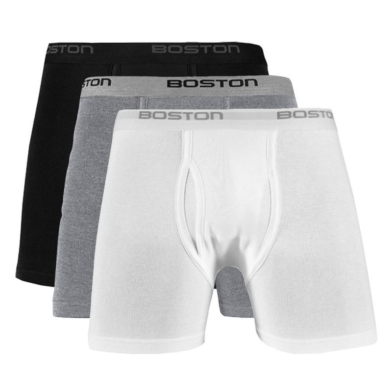 BOSTON - Pack X3 Bóxer Largo Boston Multicolor 1