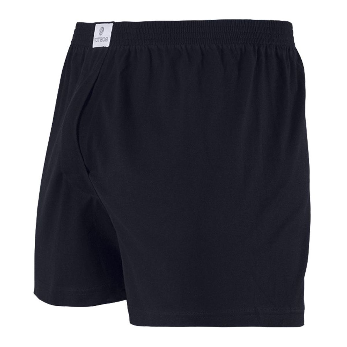 BOSTON - Short Boston De Algodón Recubierto Azul Marino