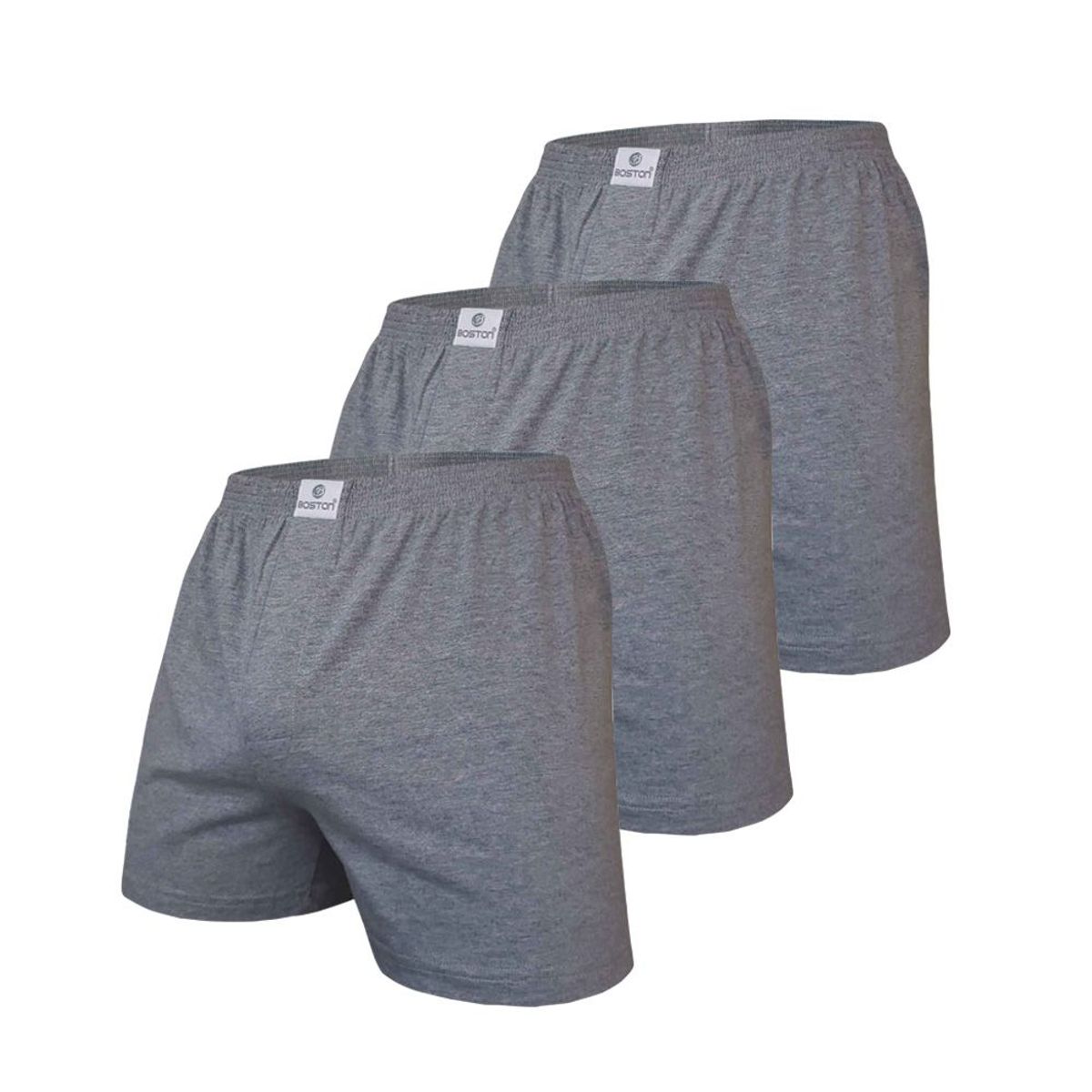 BOSTON - Pack x3 Short Boston Plomo