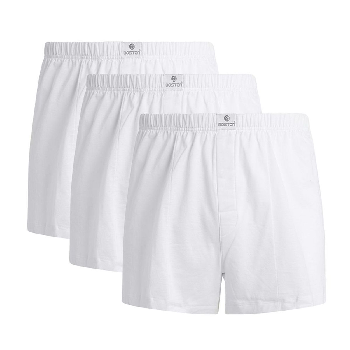 BOSTON - Pack x3 Short Boston Blanco