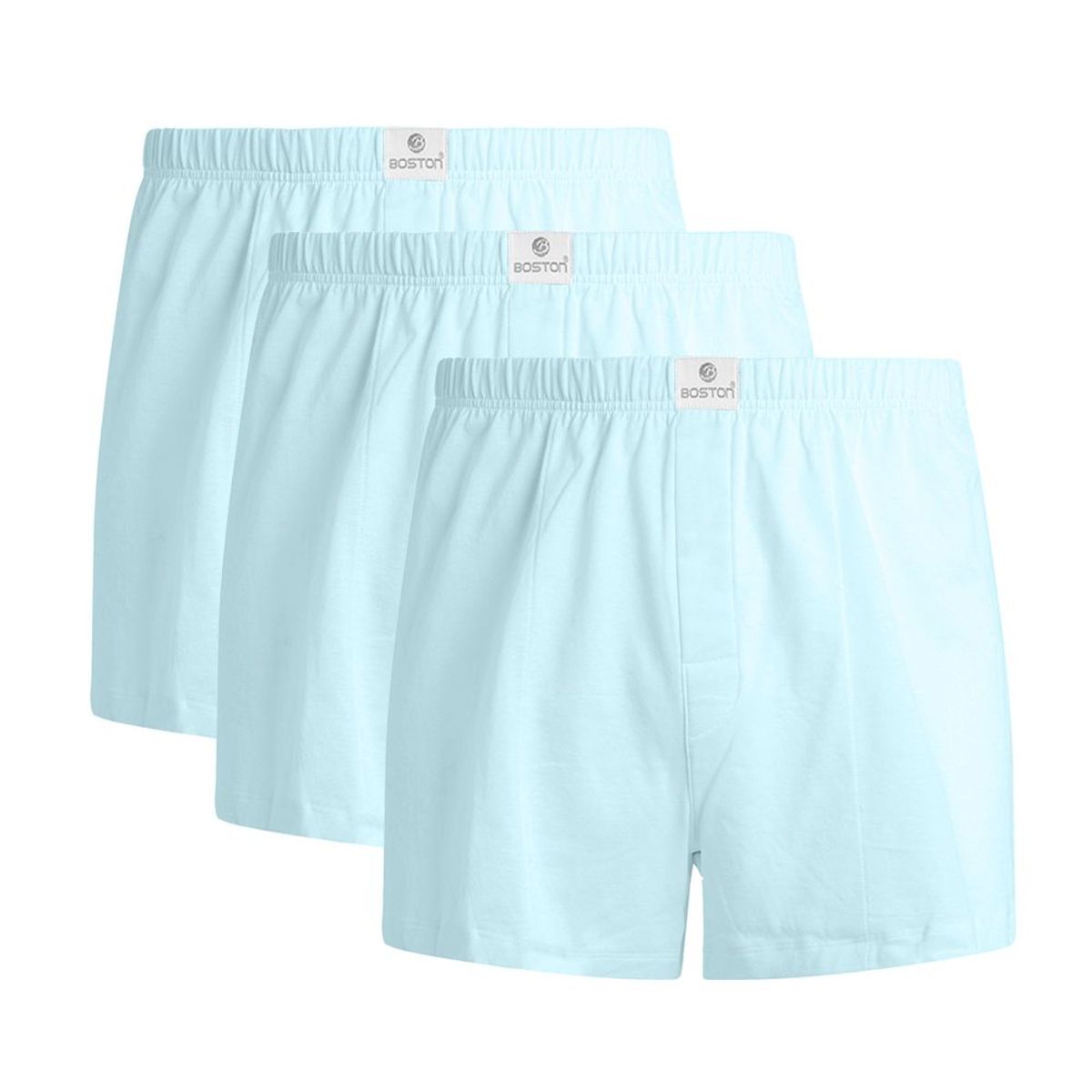 BOSTON - Pack x3 Short Boston Celeste