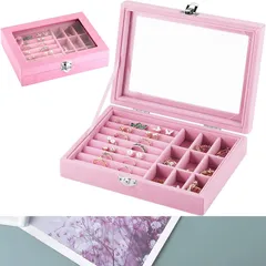 Caja Organizadora De Reloj De 6 Ranuras, Caja De E... - Grandado
