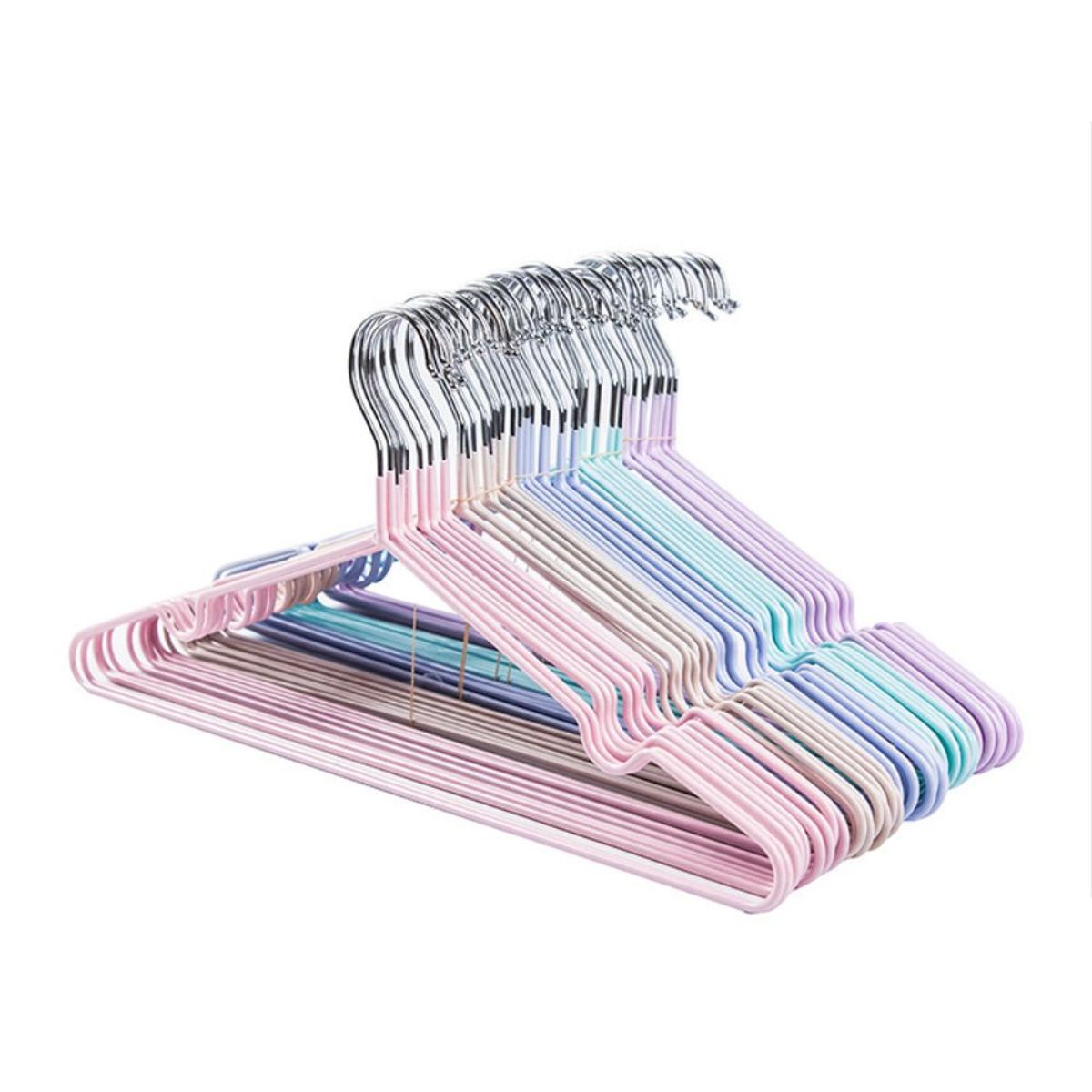 INSPIRA - Set de 10 Colgadores Ganchos de Ropa para Closet 40 cm