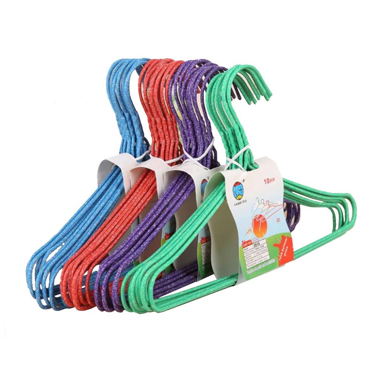 INSPIRA - Juego de 10 colgadores para Ropa Gancho para Closet 36 cm