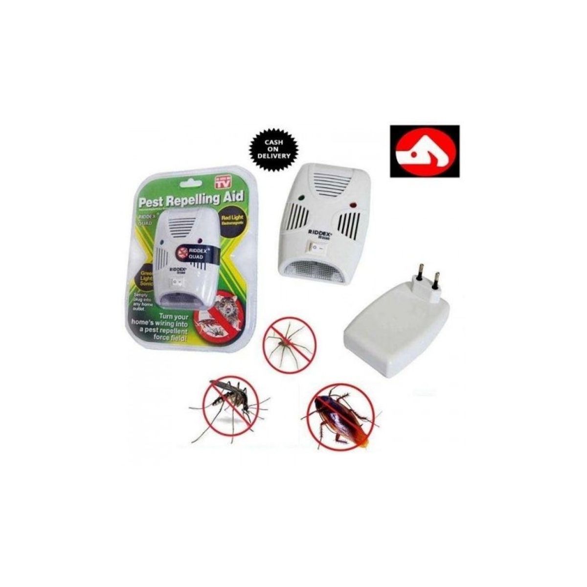 GENERICO - Repelente electrigo de insectos y roedores