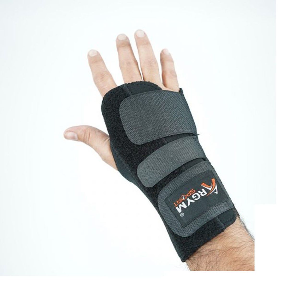 ARGYM - MUÑEQUERA BILATERAL ORTOPÉDICA CON FÉRULA ALUMINIO ARGYM TALLA L