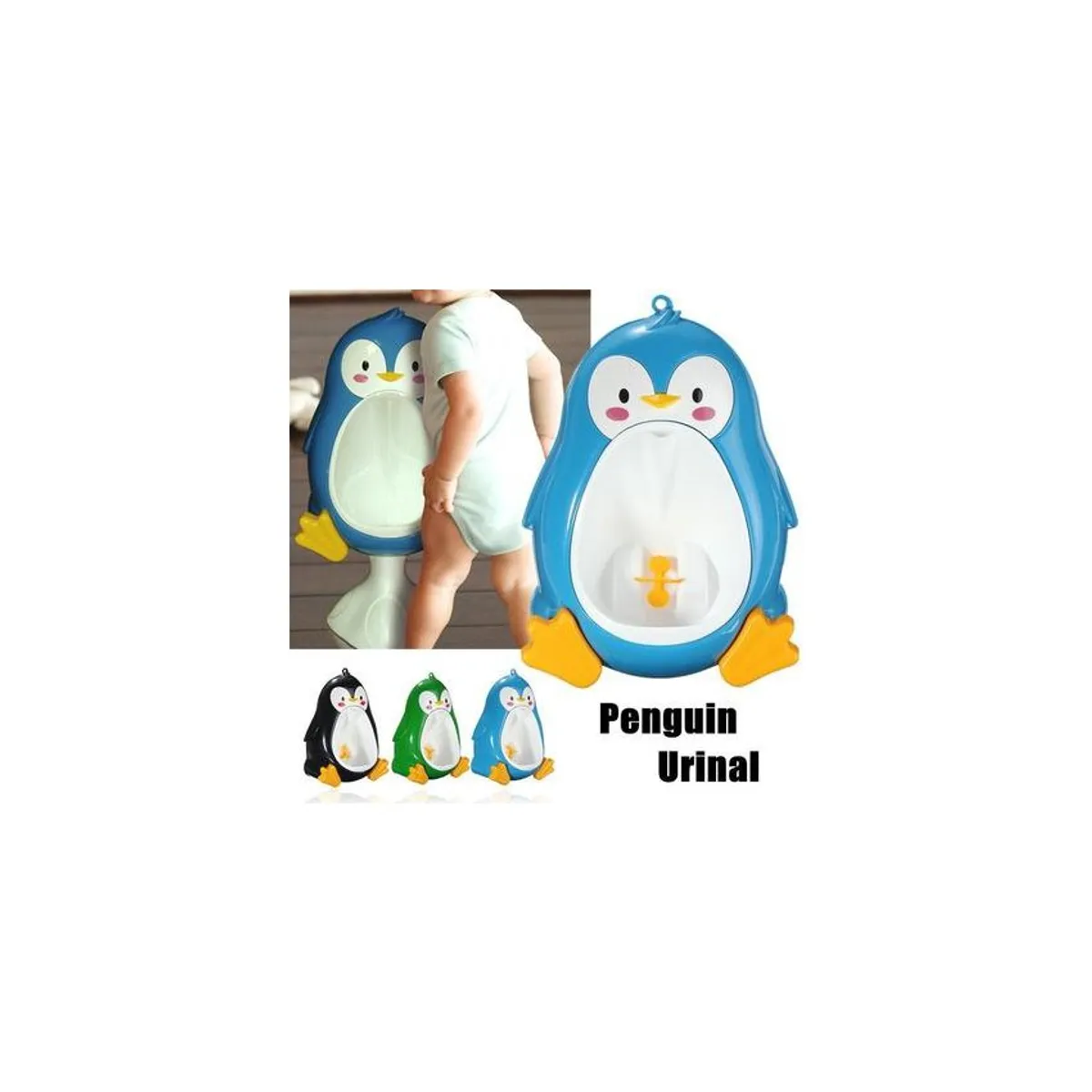 GENERICO - Urinario modelo pinguino aprende ir al baño aseo niños