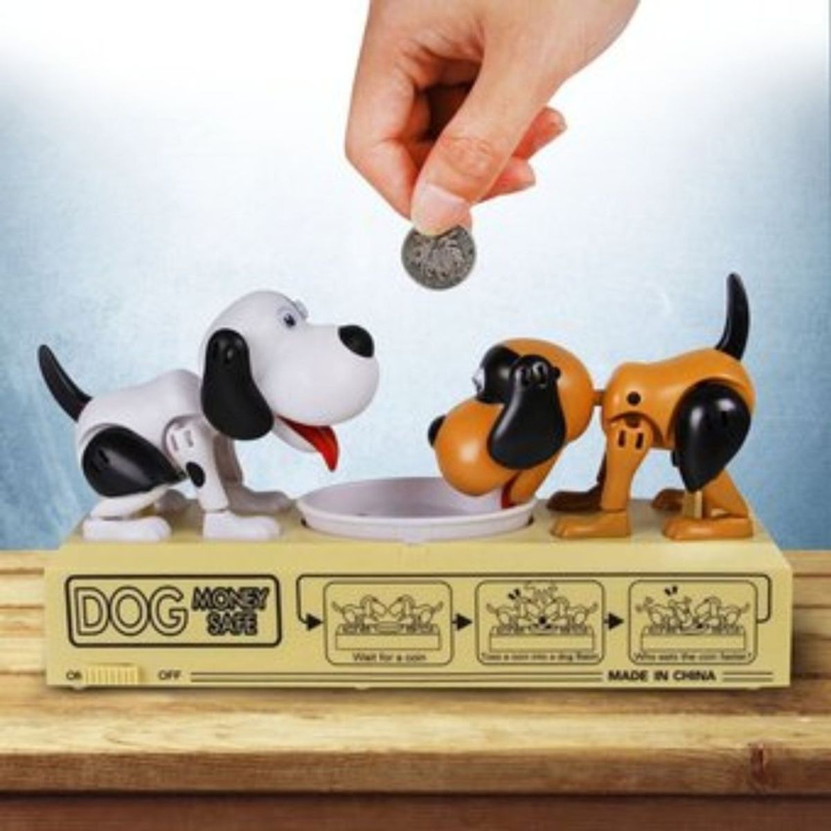 GENERICO - Alcancía perrito comemonedas