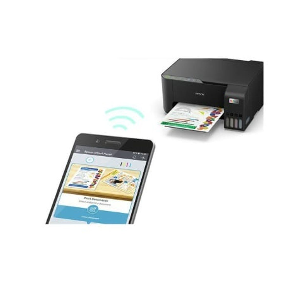 EPSON - Impresora Epson Ecotank L3250 Multifuncional Wifi USB