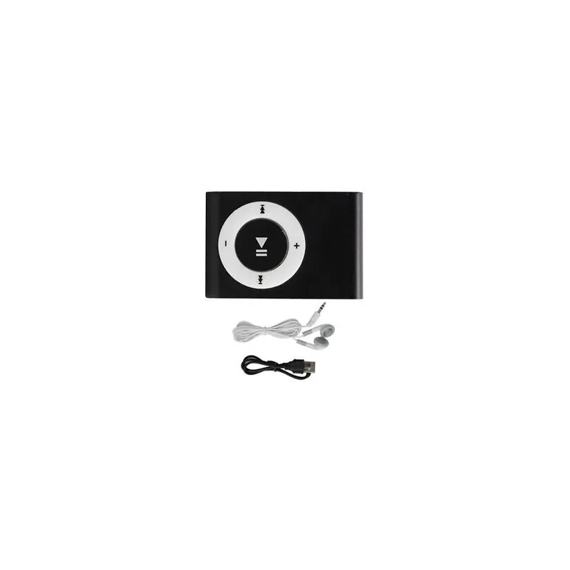 GENERICO - Reproductor de musica mp3 clip recargable sport  audífono  cable usb
