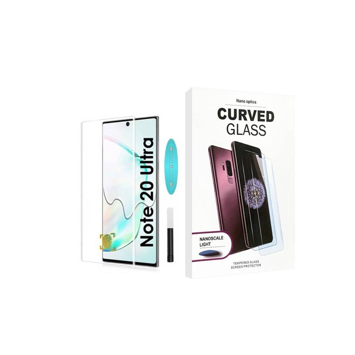 GENERICO - Vidrio Templado Uv Full para H P40 PRO Protector Transparente