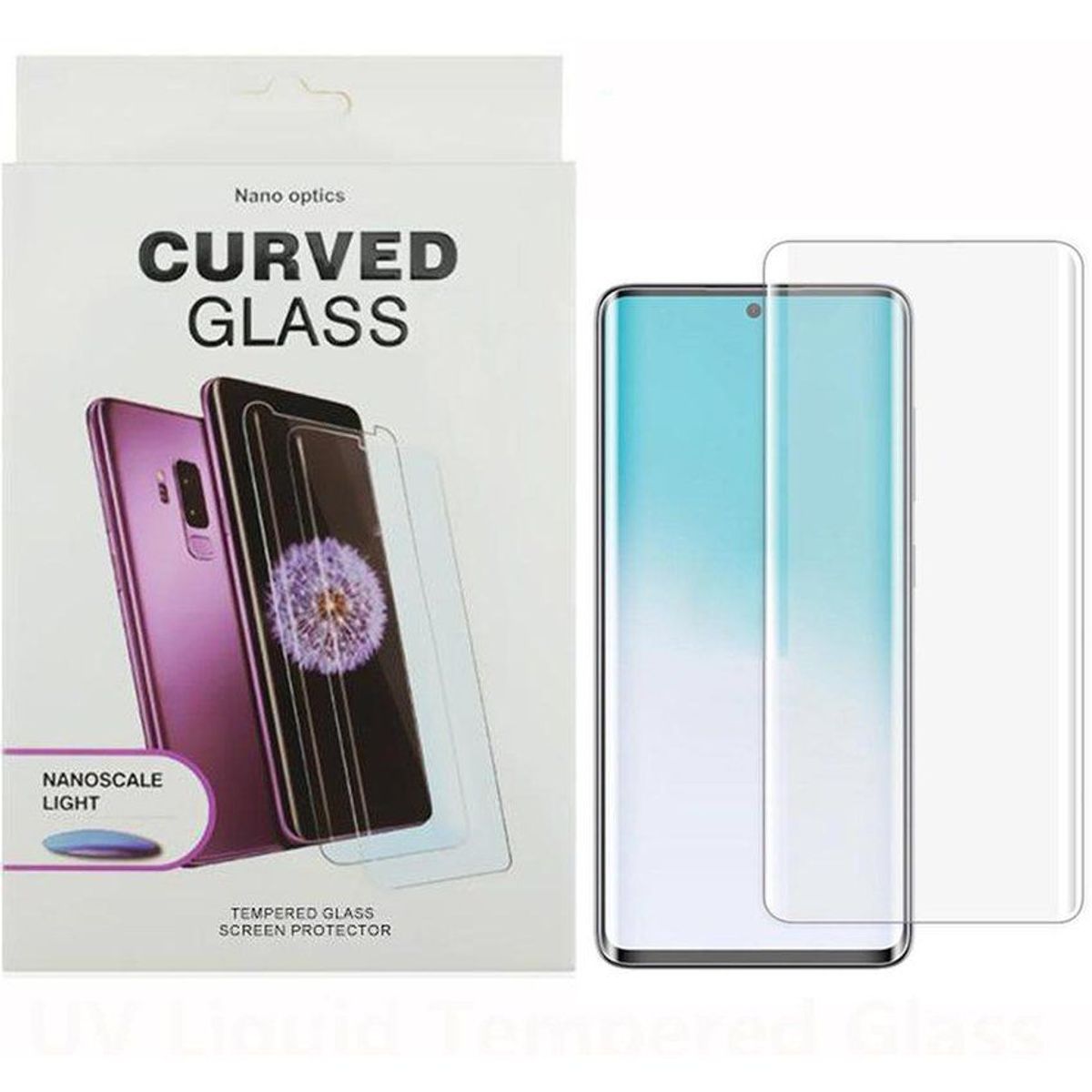 GENERICO - Vidrio Templado Uv Full para H P40 PRO Protector Transparente