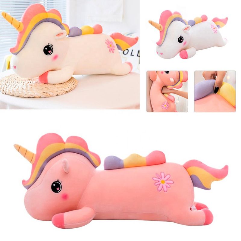 GENERICO - Peluche de unicornio kawai de 65cm