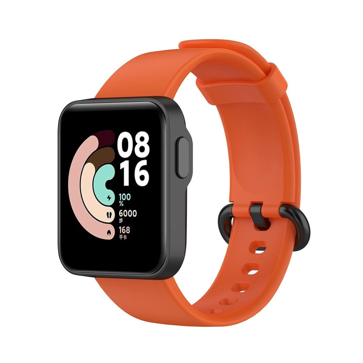 GENERICO - Correa Silicona XIAOMI MI WATCH LITE 1 / 2 - Naranja