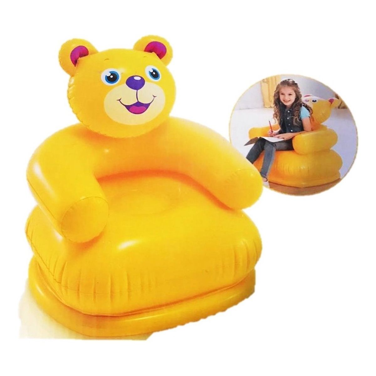 INTEX - Sillón Inflable Modelo Osito Intex