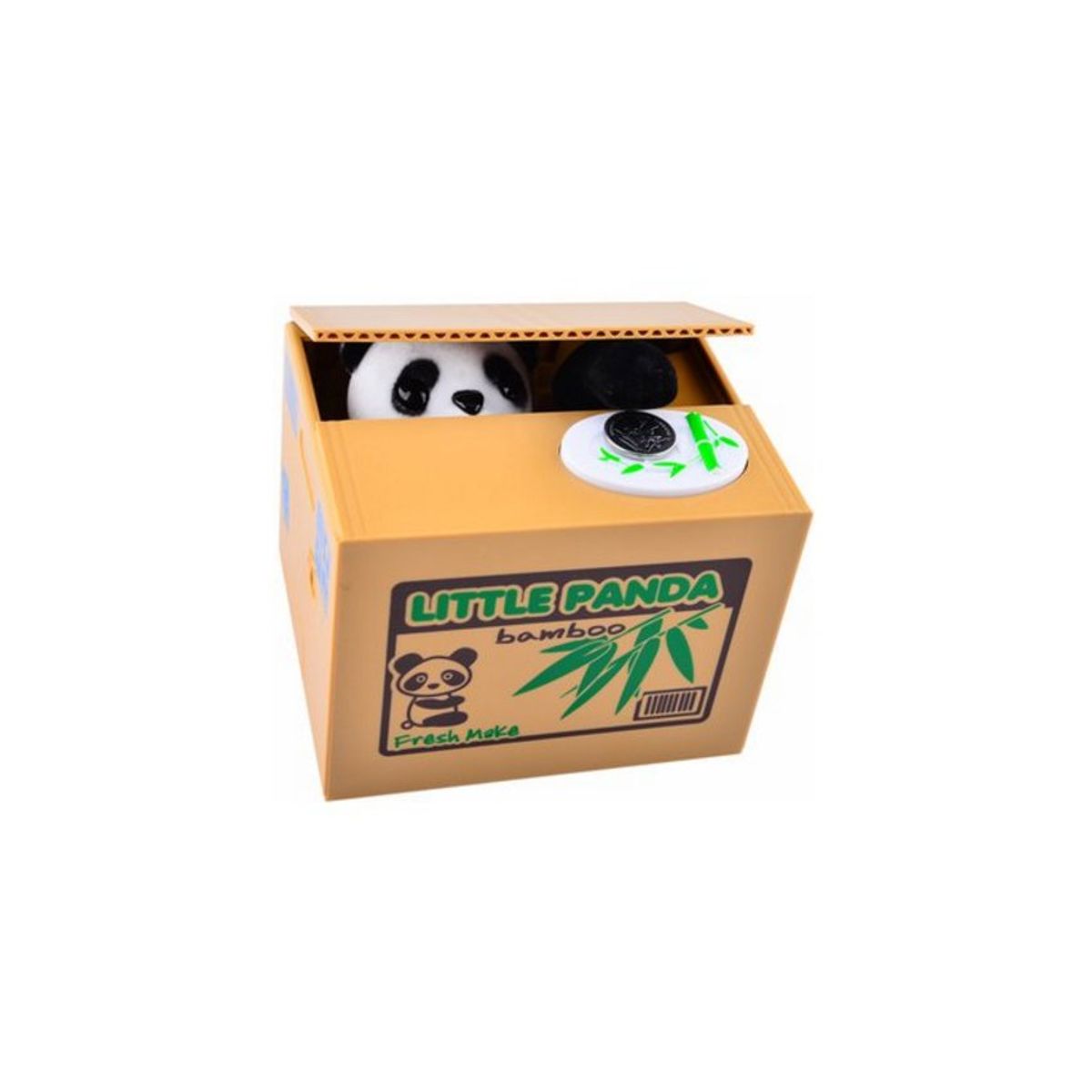 GENERICO - Alcancia panda roba monedas - electronico