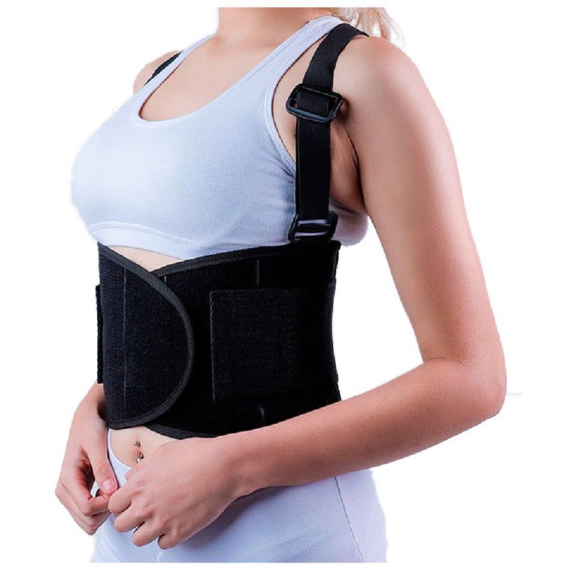 ARGYM - Faja Laboral Argym Con Tirantes para Peso Columna Espalda Talla L