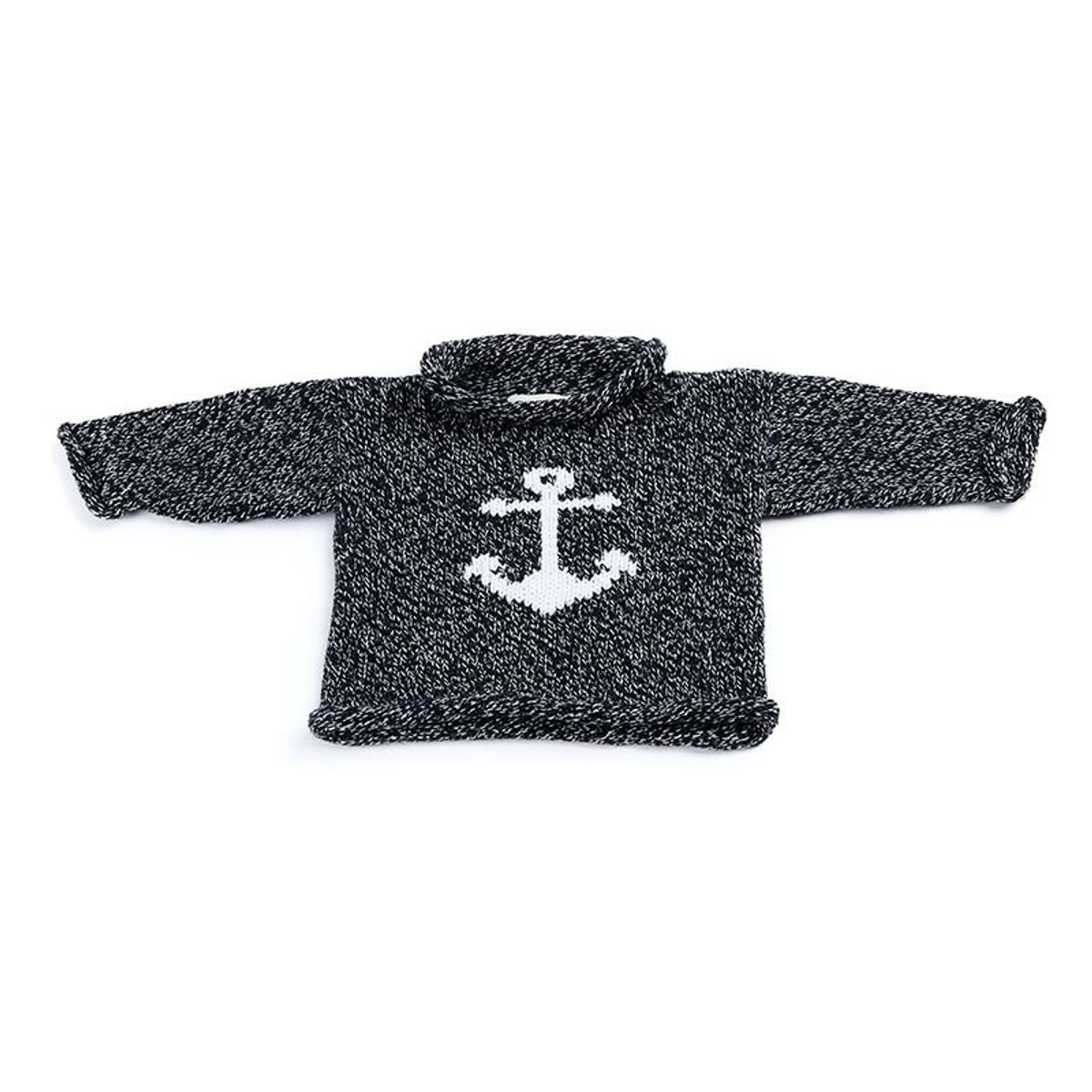 GENERICO - Chompa para Bebé Niño Negra con Ancla