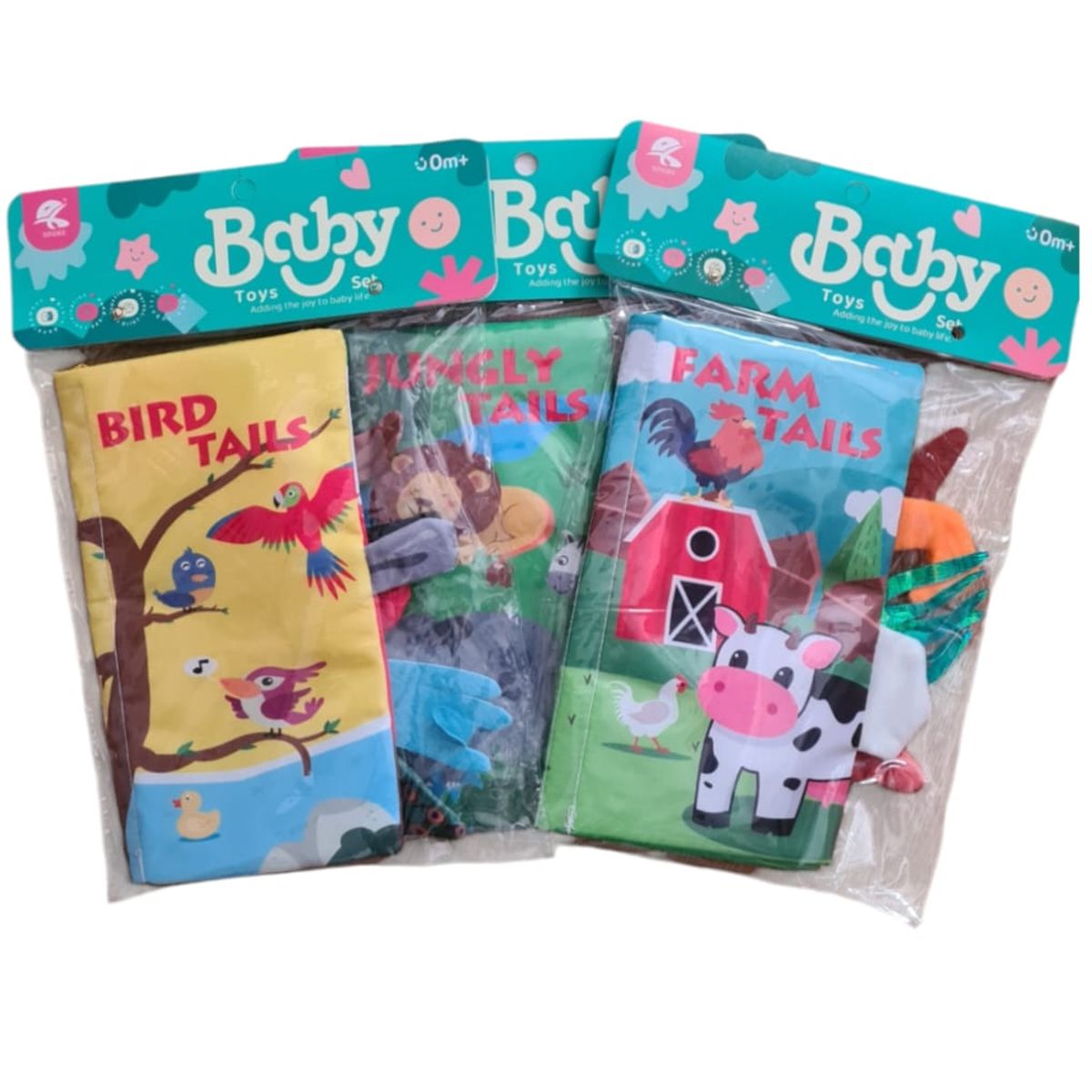 GENERICO - Libro con textura para bebe - Modelo aleatorio