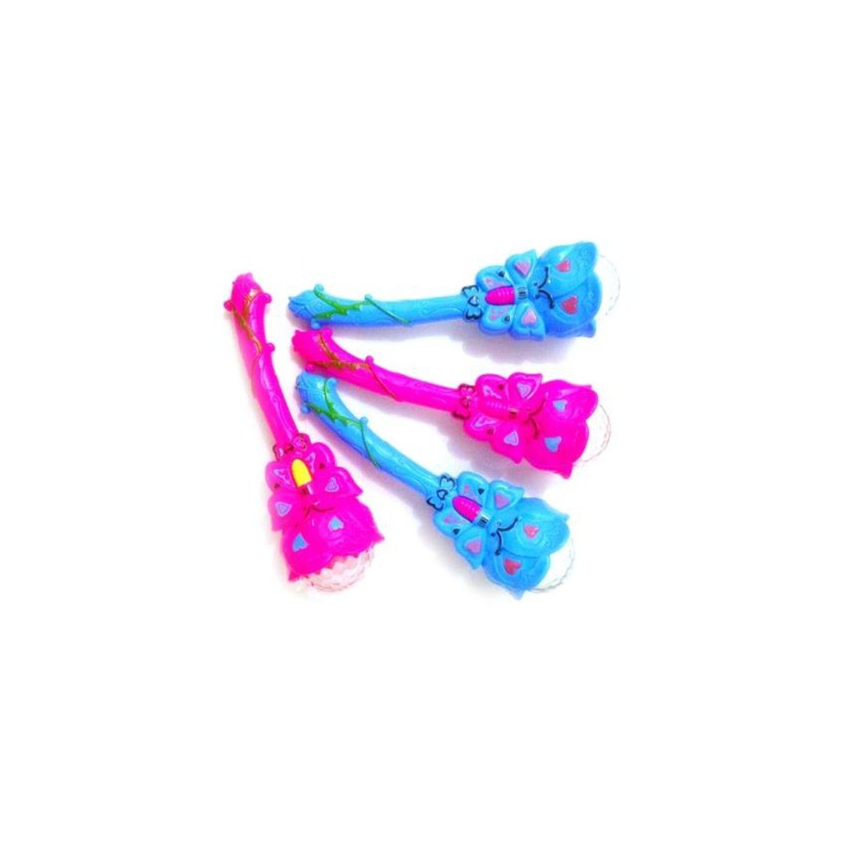 GENERICO - Varita magica con luz y sonido princesa sofia original - celeste y rosa para niñas