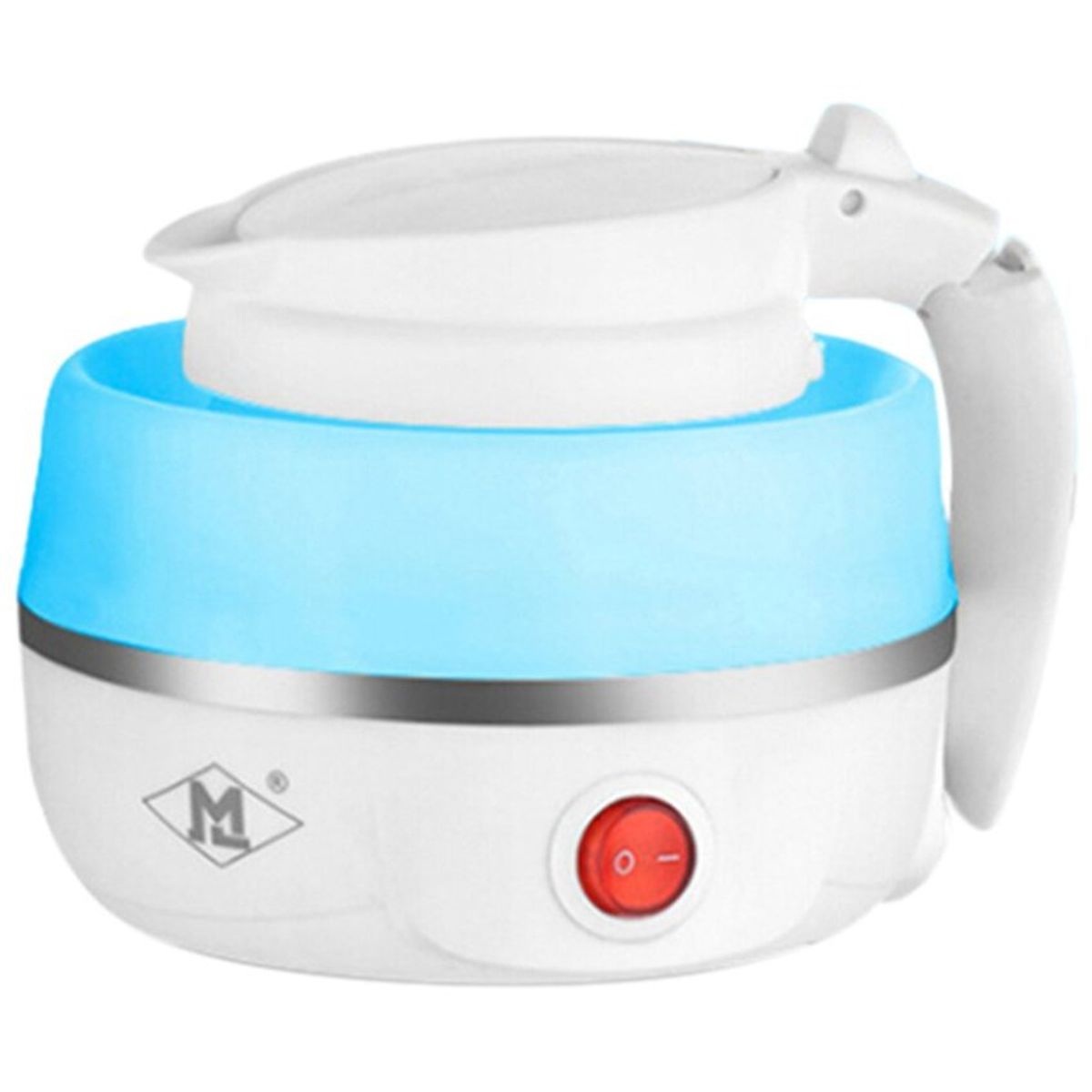 GENERICO - Hervidor eléctrico plegable de silicona mini portátil